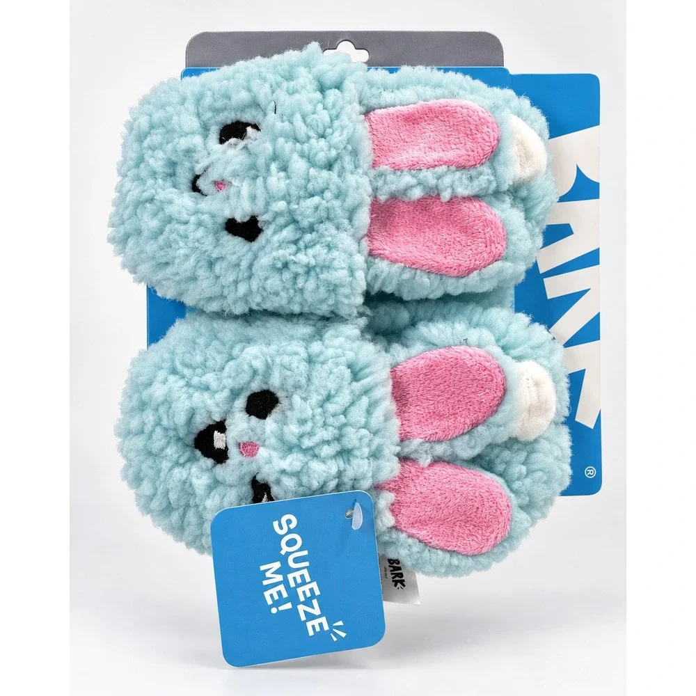 BARK Yippy & Skippy Slippies Bunny Dog Toys XS-S 0-20 lb New